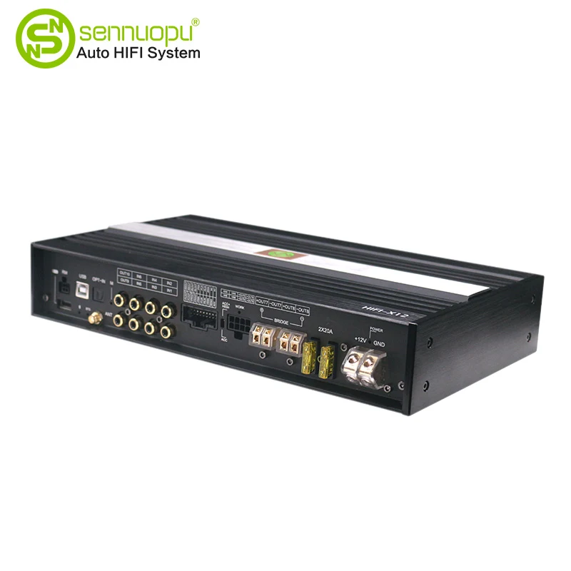 8-CH AUTO PECK AMP + 10-CC DIGITÁLNÍ Zvukový procesor