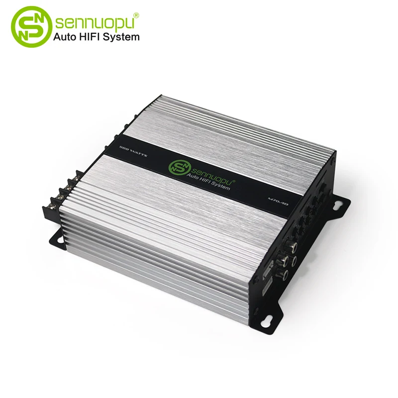 Monoblock Car Sound zesilovač třídy D Subwoofer Audio Processors