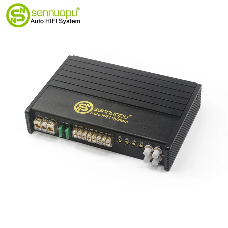 Třída AB Power Boost 4-ch audio zesilovače