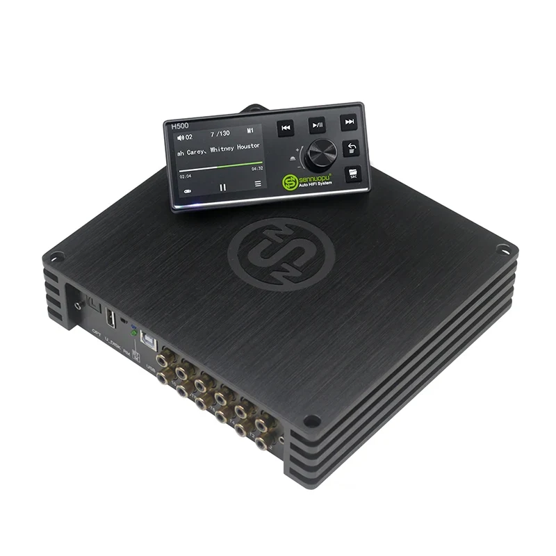 Car Audio 8*50W DSP Amplifier with 10CH