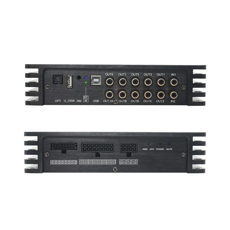 Car Audio 8*50W DSP Amplifier with 10CH